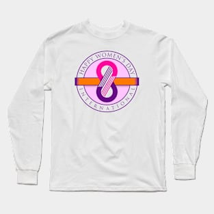 Happy women's day Long Sleeve T-Shirt